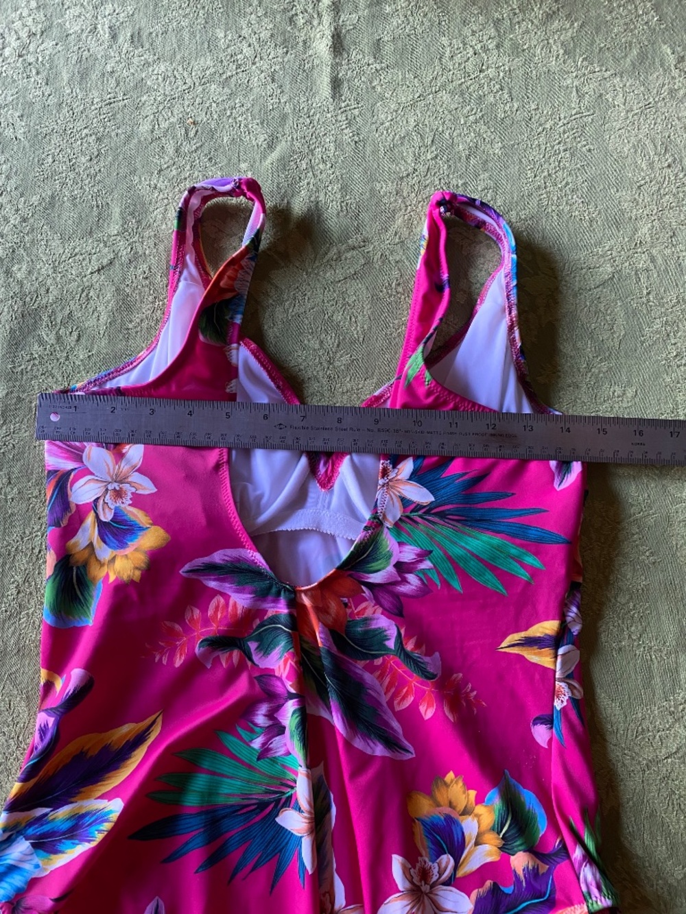 Fantasie 36DD One piece tropical flowers swimsuit - Picture 11 of 13